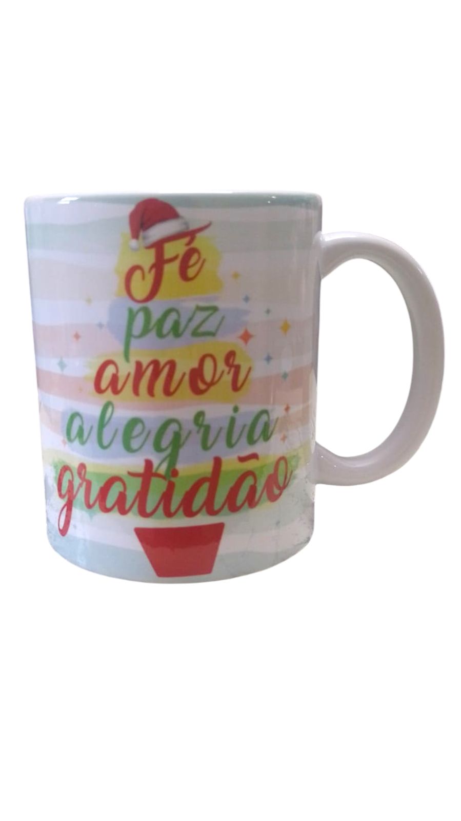 CANECA NATAL PORCELANA